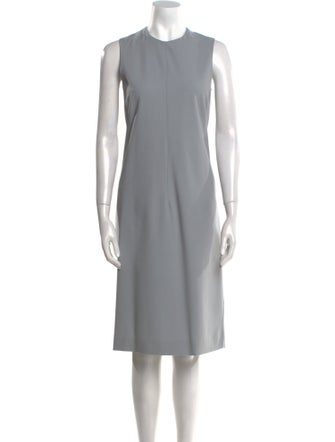 Calvin Klein Collection Wool Midi Length Dress