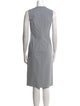 Calvin Klein Collection Wool Midi Length Dress