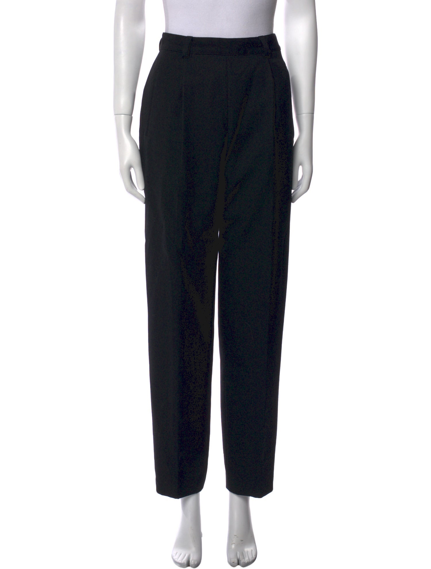 Calvin Klein Collection Wool Straight Leg Pants