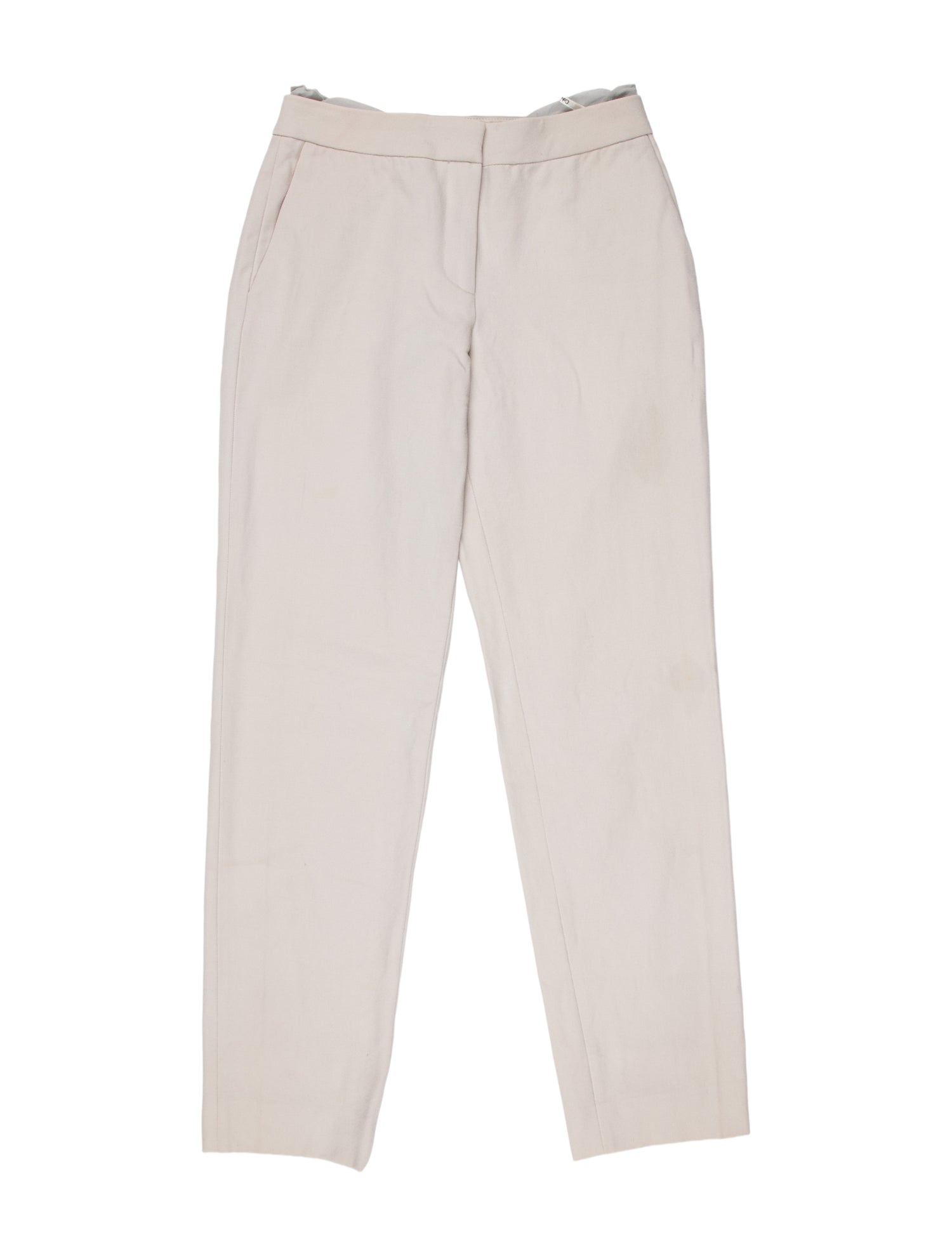 Calvin Klein Collection Wool Straight Leg Pants