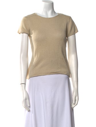 Calvin Klein Collection Cashmere Bateau Neckline Sweater