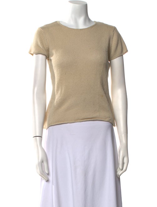 Calvin Klein Collection Cashmere Bateau Neckline Sweater