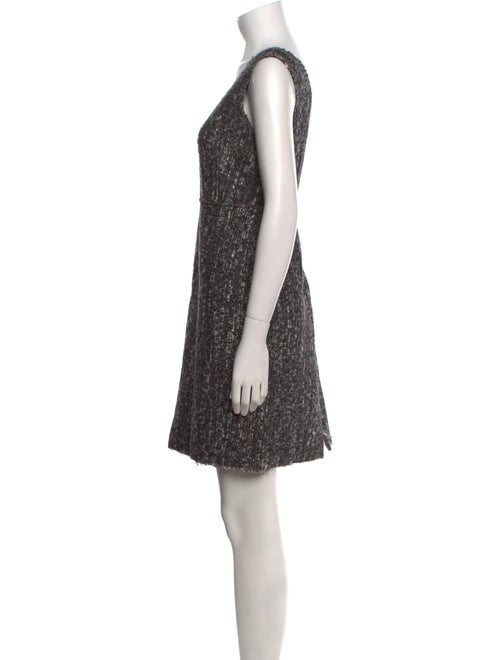 Calvin Klein Collection Tweed Pattern Mini Dress