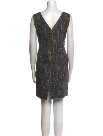 Calvin Klein Collection Tweed Pattern Mini Dress
