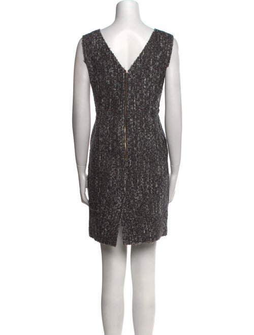 Calvin Klein Collection Tweed Pattern Mini Dress