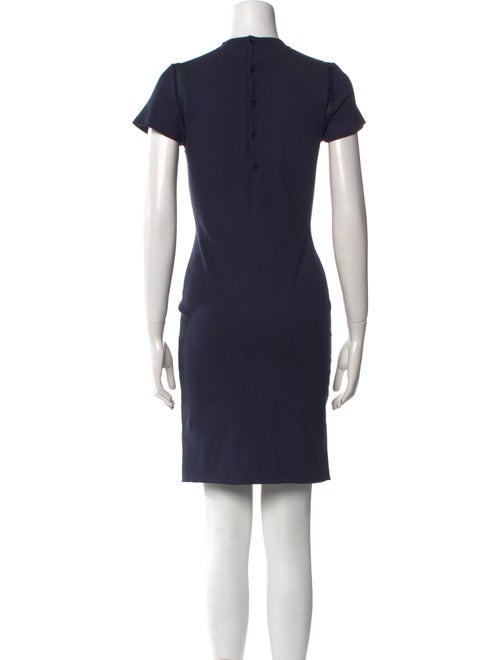 Calvin Klein Collection Crew Neck Mini Dress