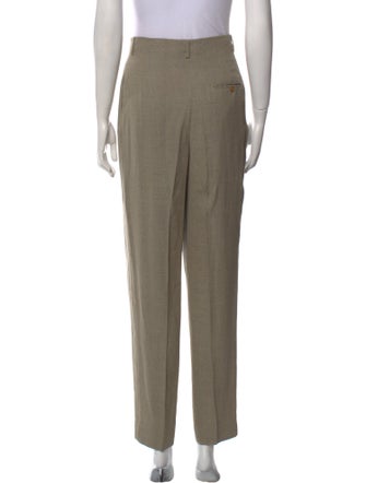 Calvin Klein Collection Silk Straight Leg Pants