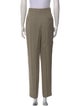 Calvin Klein Collection Silk Straight Leg Pants