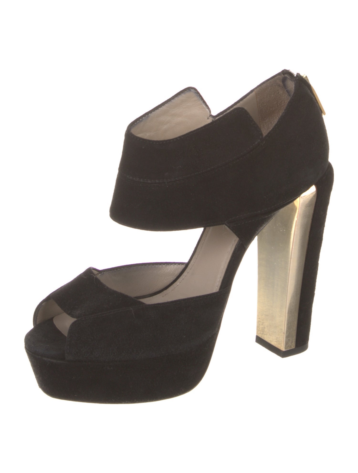 Calvin Klein Collection Suede Sandals