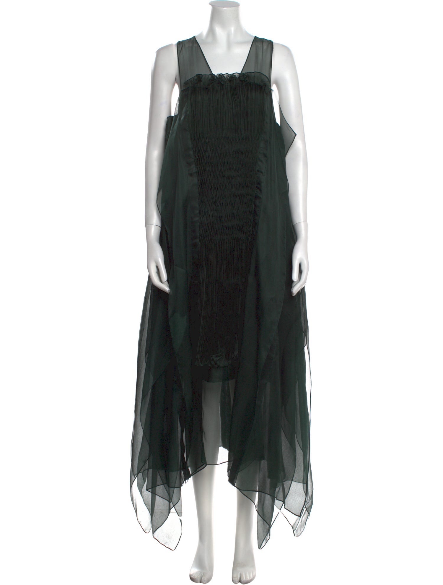 Calvin Klein Collection Silk Long Dress