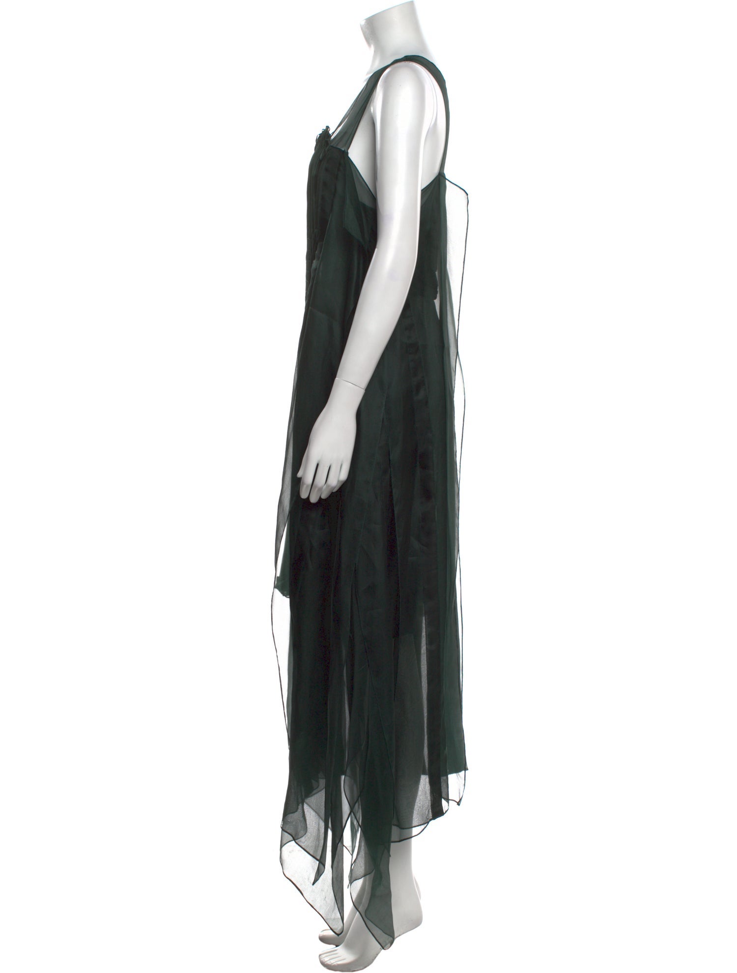Calvin Klein Collection Silk Long Dress