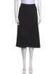 Calvin Klein Collection Wool Midi Length Skirt