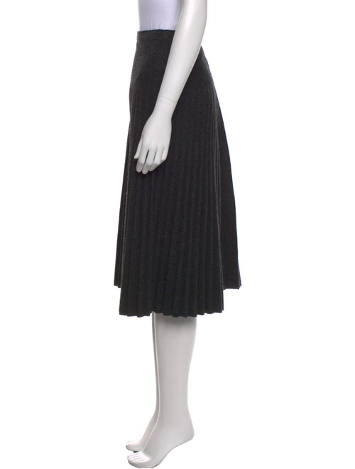 Calvin Klein Collection Wool Midi Length Skirt