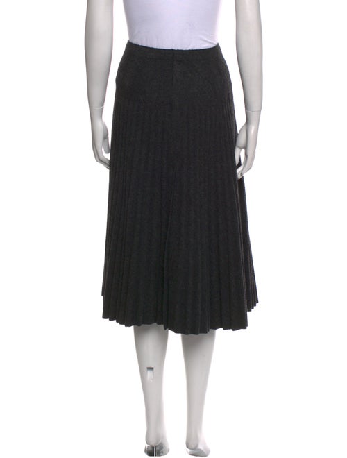 Calvin Klein Collection Wool Midi Length Skirt