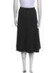 Calvin Klein Collection Wool Midi Length Skirt