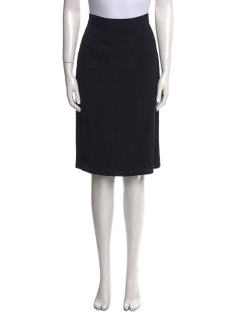 Calvin Klein Collection Wool Knee-Length Skirt