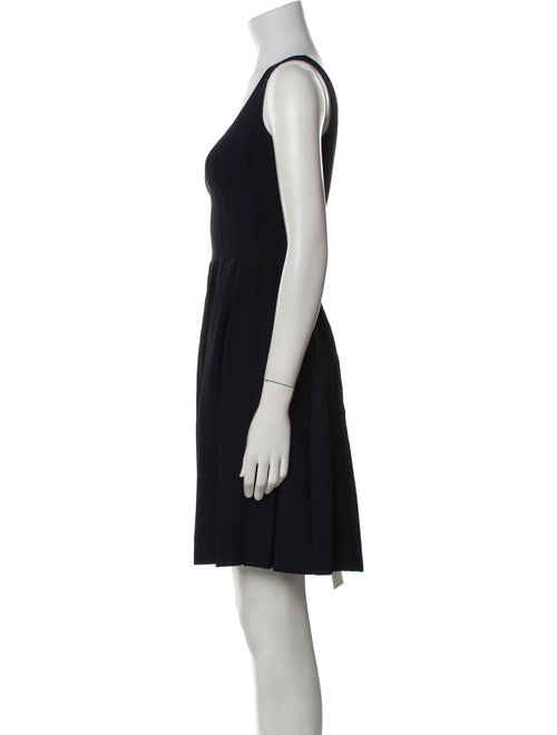 Calvin Klein Collection Scoop Neck Mini Dress