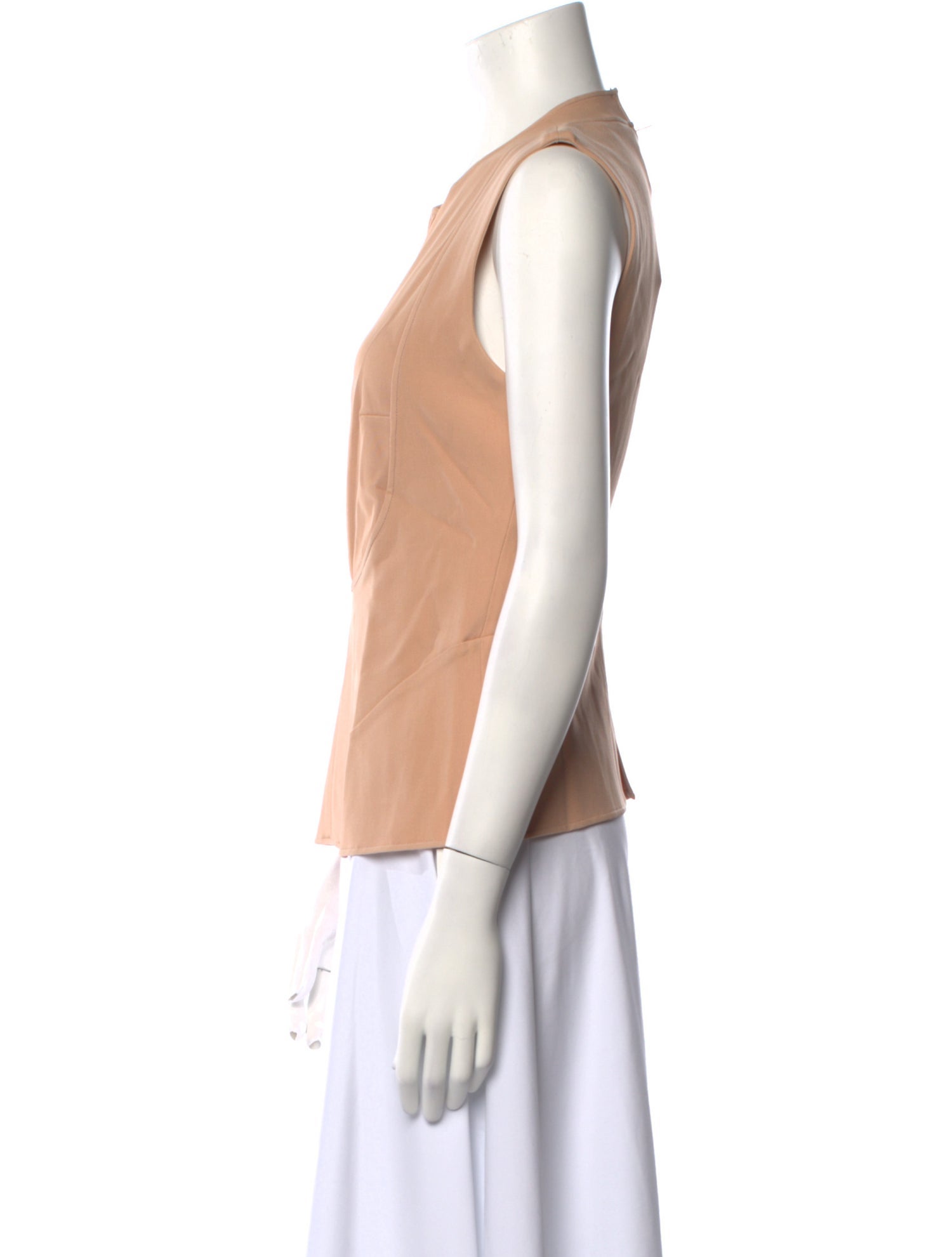 Calvin Klein Collection Crew Neck Sleeveless Top w/ Tags