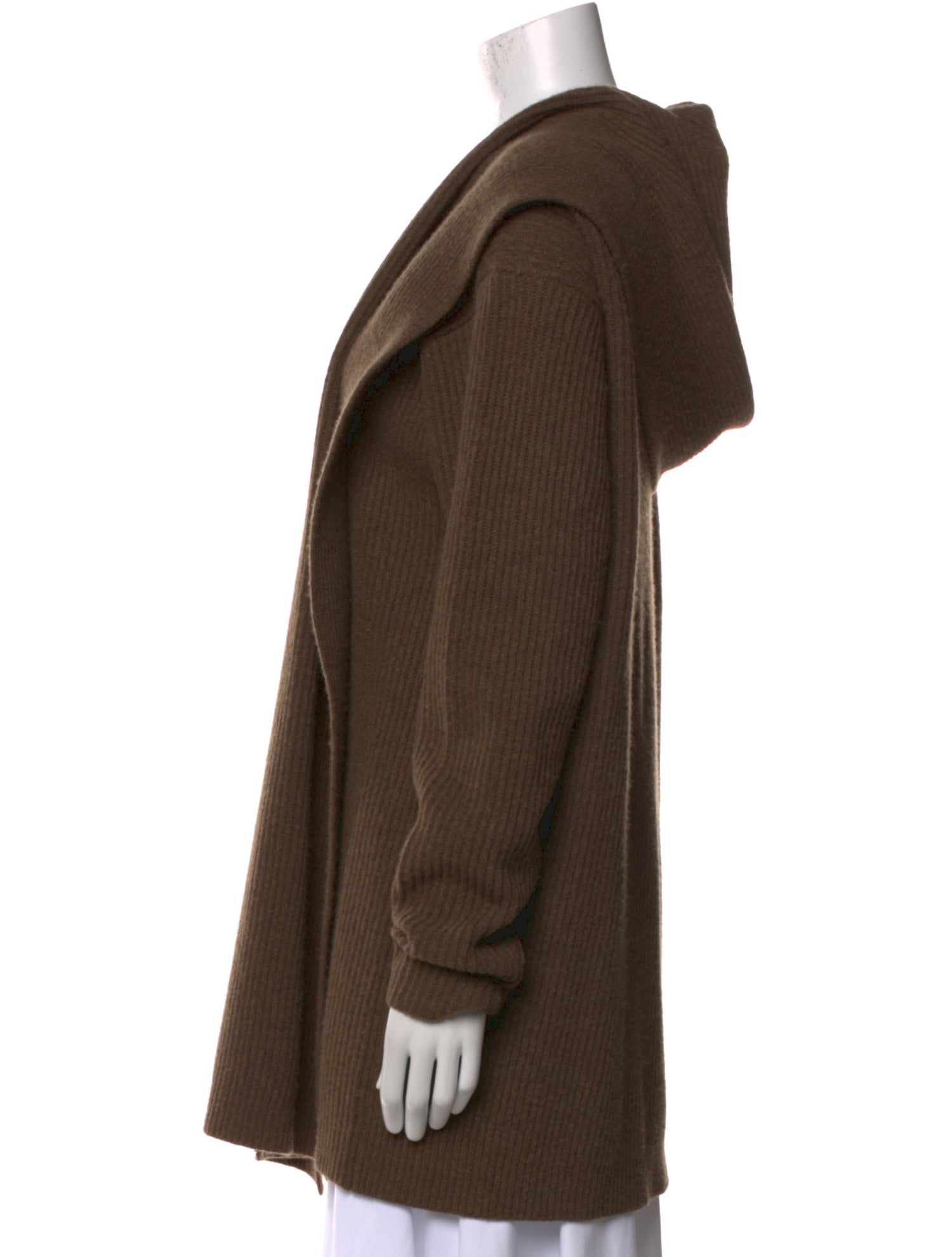 Calvin Klein Collection Lambswool Open Front Sweater