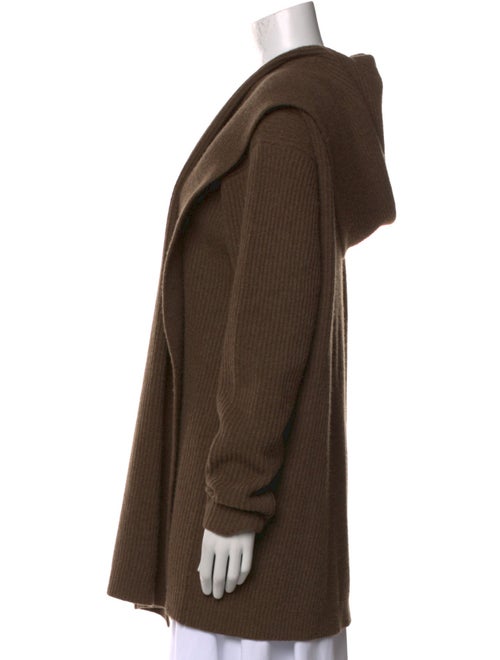 Calvin Klein Collection Lambswool Open Front Sweater