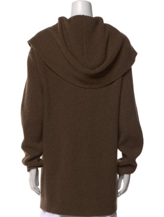 Calvin Klein Collection Lambswool Open Front Sweater