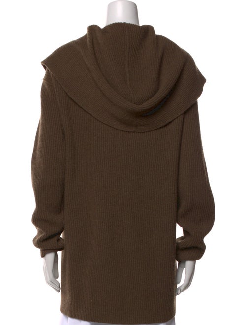 Calvin Klein Collection Lambswool Open Front Sweater