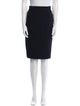 Calvin Klein Collection Wool Knee-Length Skirt