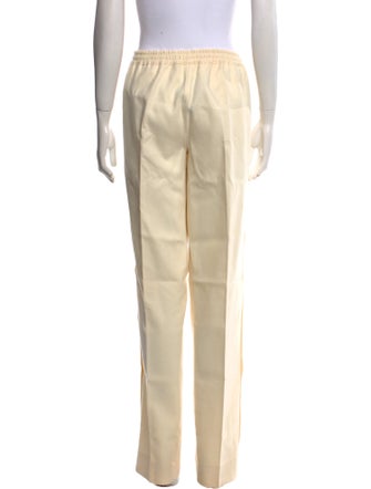 Calvin Klein Collection Wool Straight Leg Pants