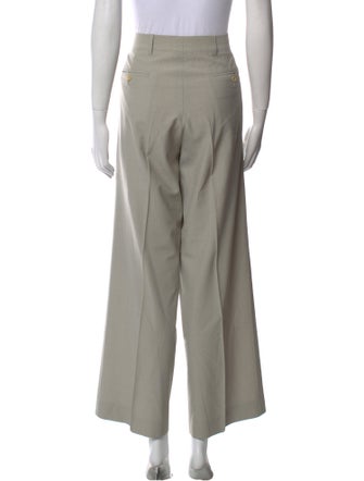 Calvin Klein Collection Wool Wide Leg Pants