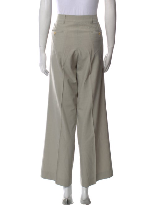Calvin Klein Collection Wool Wide Leg Pants
