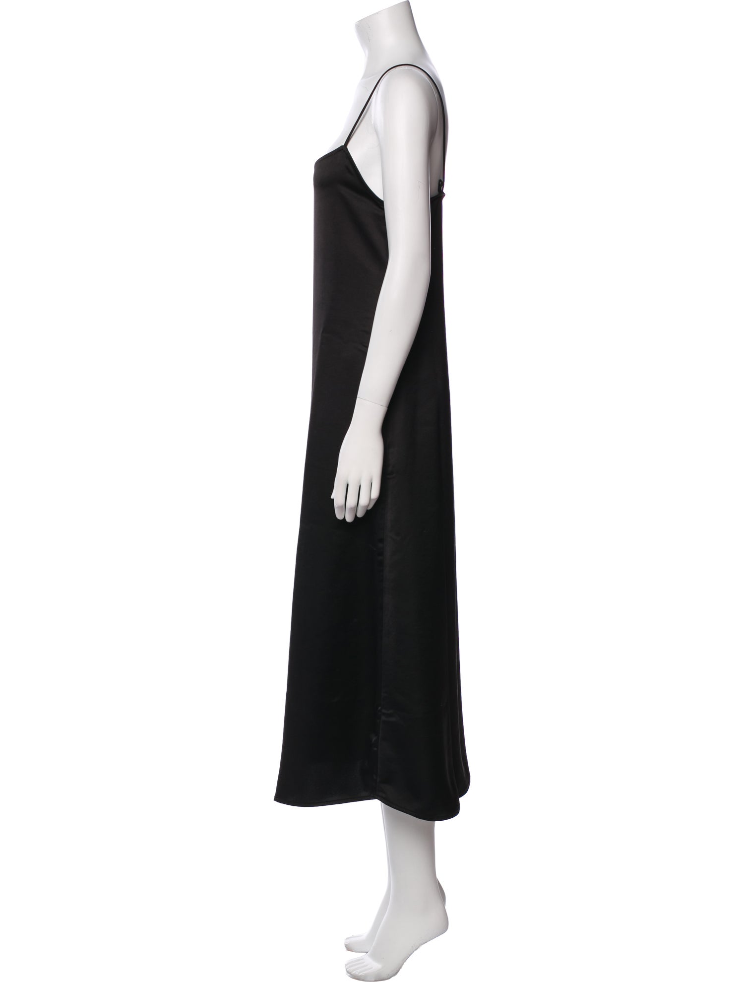 Calvin Klein Collection Square Neckline Midi Length Dress