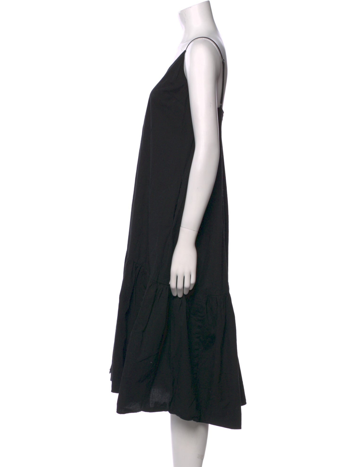 Calvin Klein Collection V-Neck Knee-Length Dress