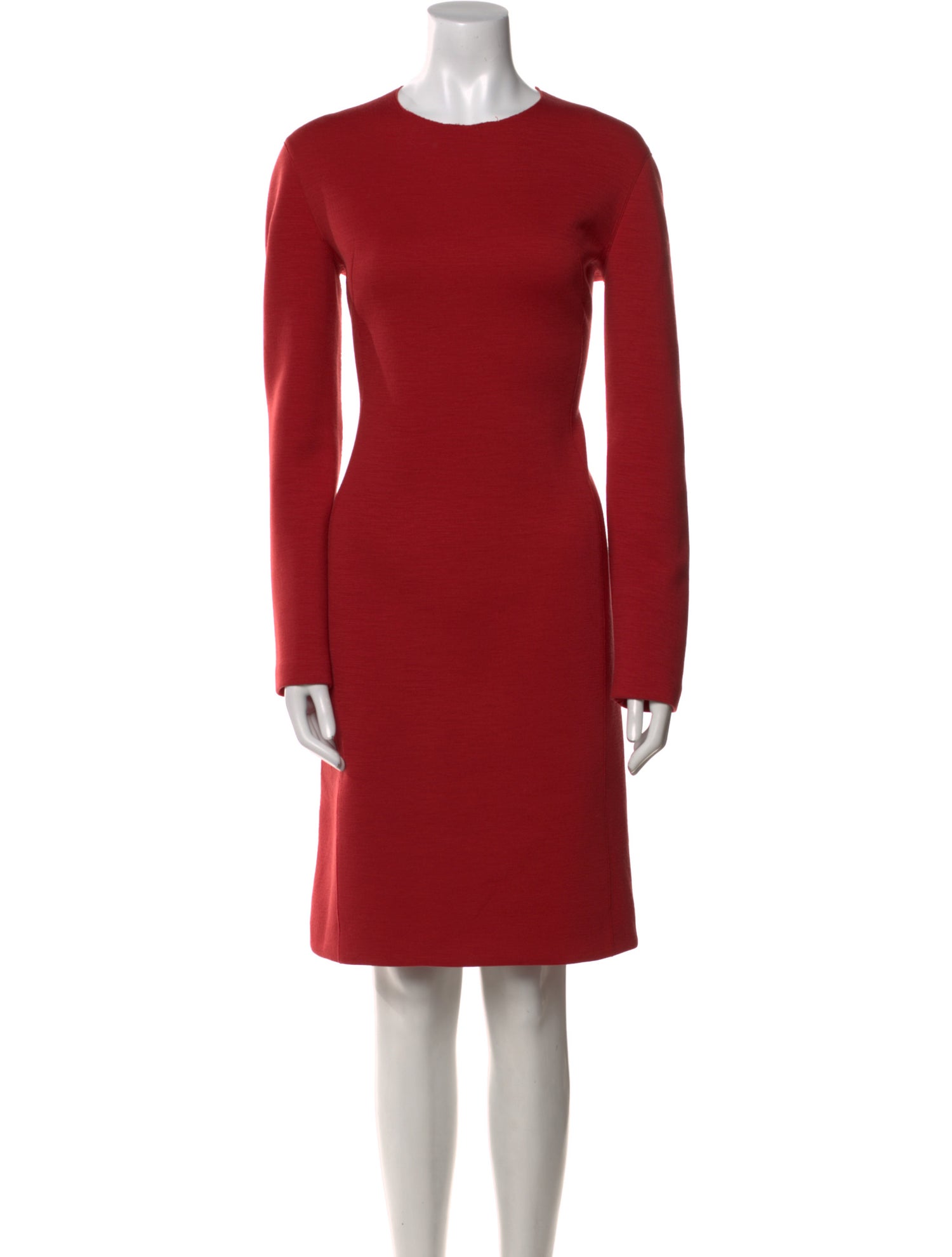 Calvin Klein Collection Crew Neck Knee-Length Dress