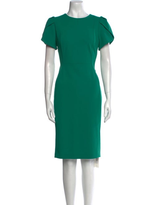 Calvin Klein Collection Crew Neck Knee-Length Dress