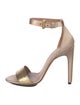 Calvin Klein Collection Satin Sandals