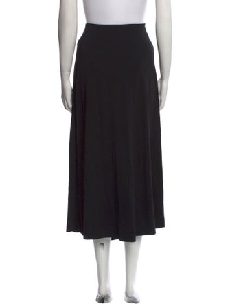 Calvin Klein Collection Pleated Accents Midi Length Skirt