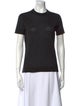 Calvin Klein Collection Cashmere Crew Neck T-Shirt