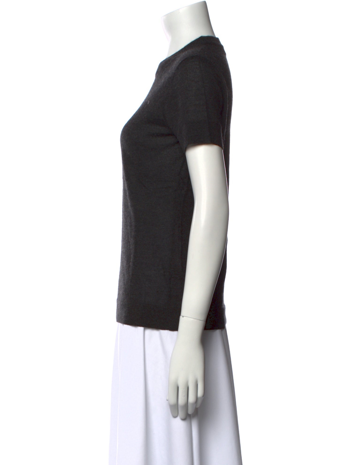 Calvin Klein Collection Cashmere Crew Neck T-Shirt