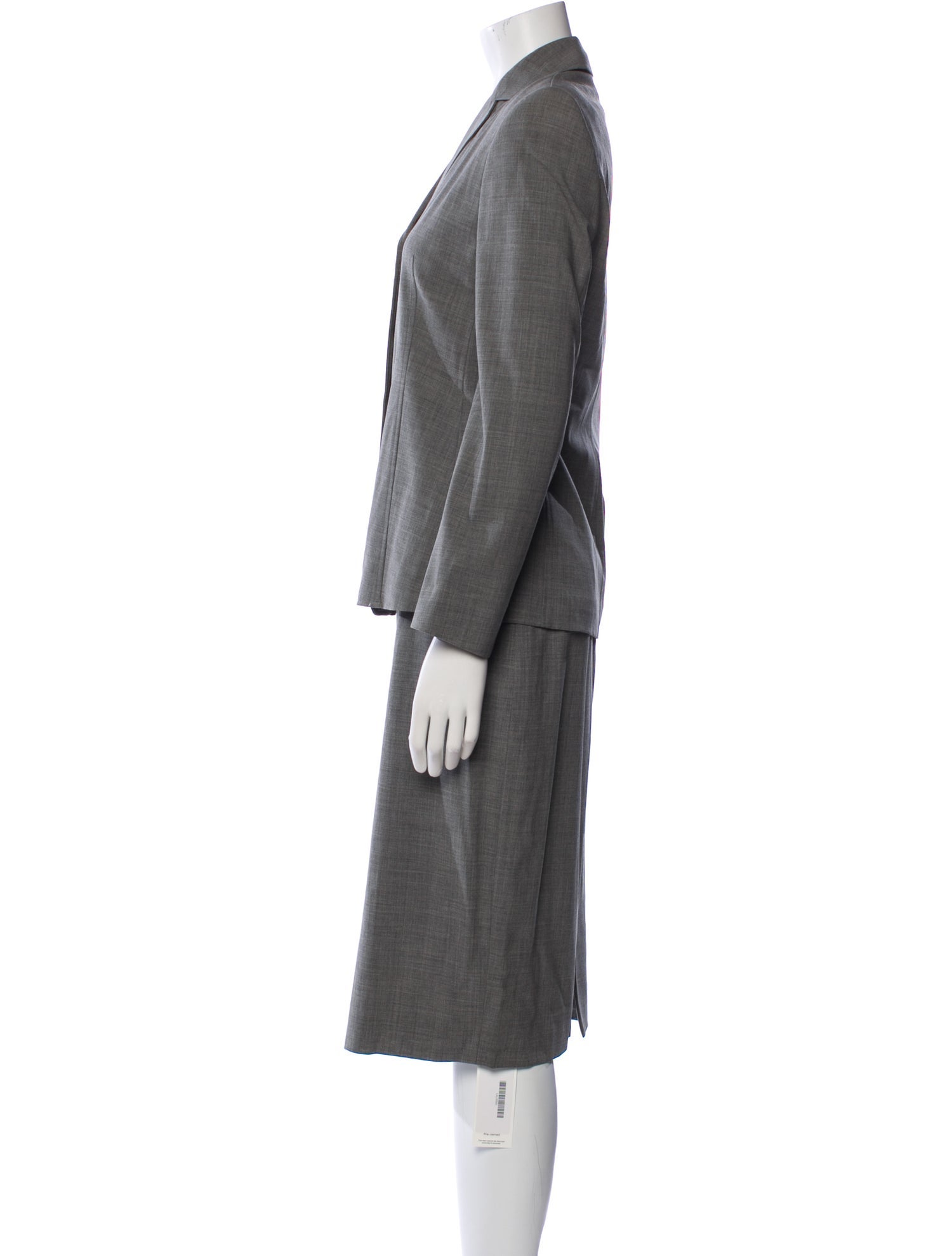 Calvin Klein Collection Vintage Wool Skirt Suit