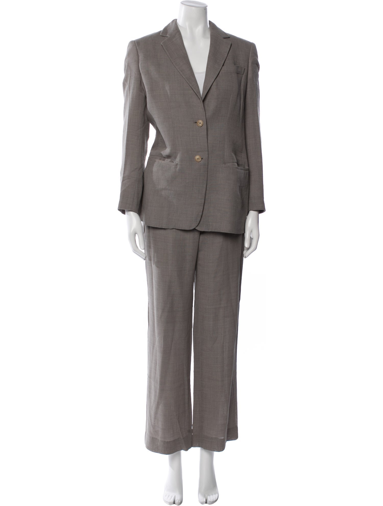 Calvin Klein Collection Wool Pantsuit