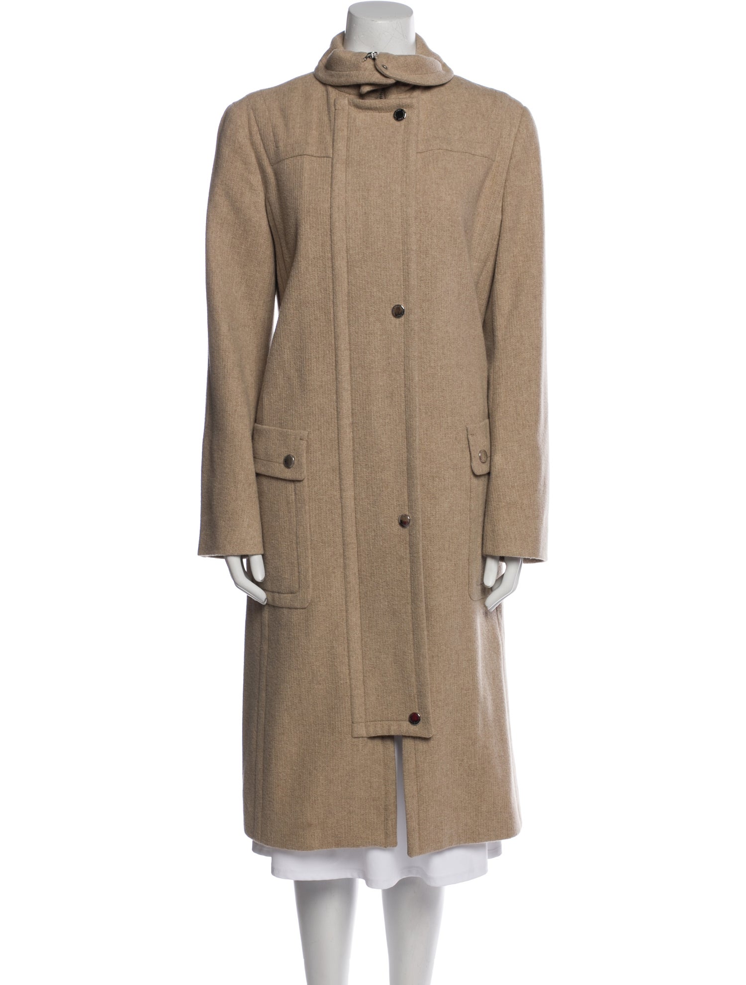 Calvin Klein Collection Vintage Wool Trench Coat