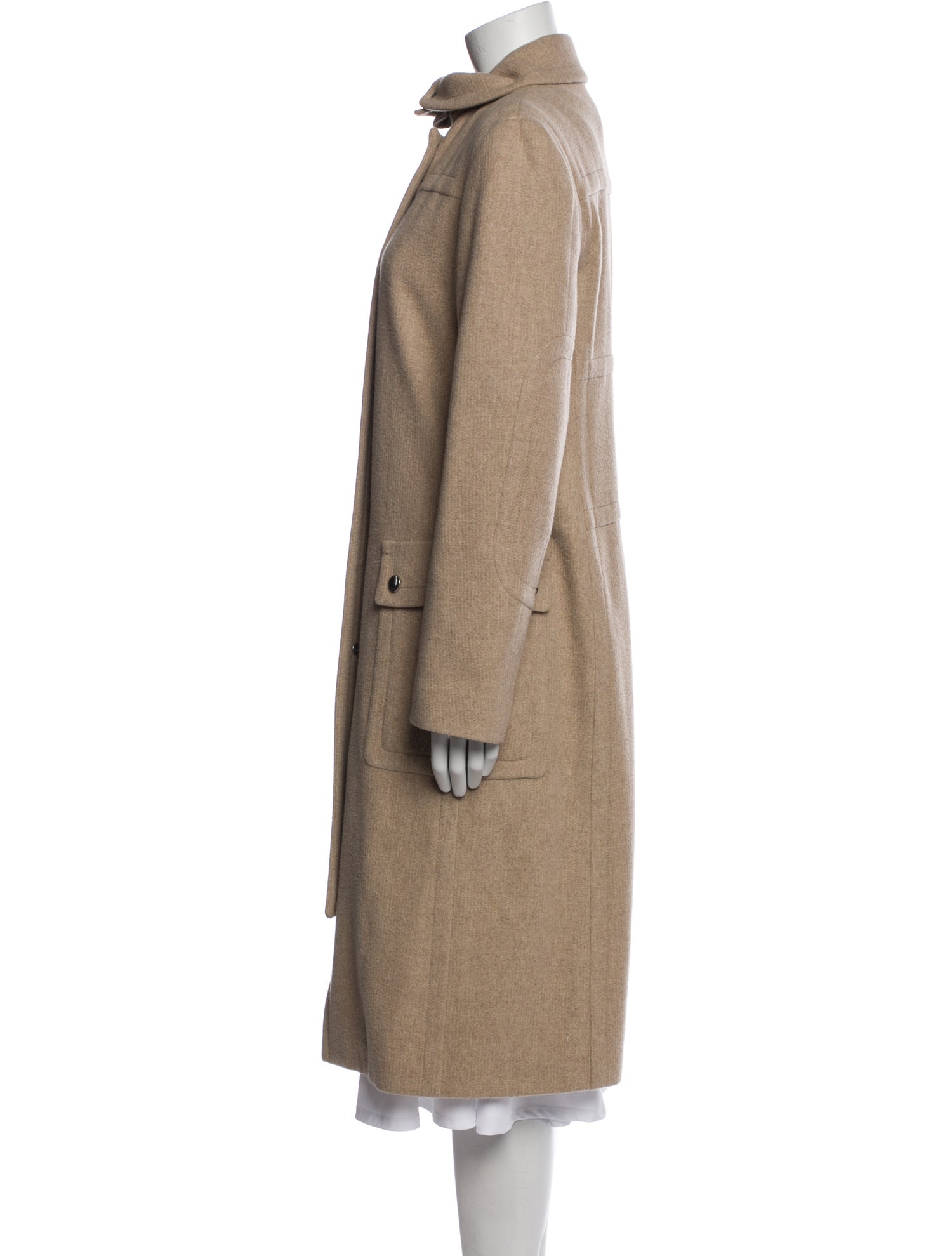 Calvin Klein Collection Vintage Wool Trench Coat