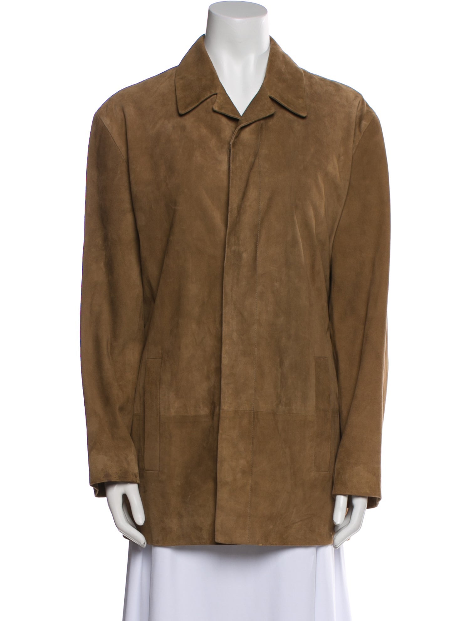 Calvin Klein Collection Vintage Suede Jacket