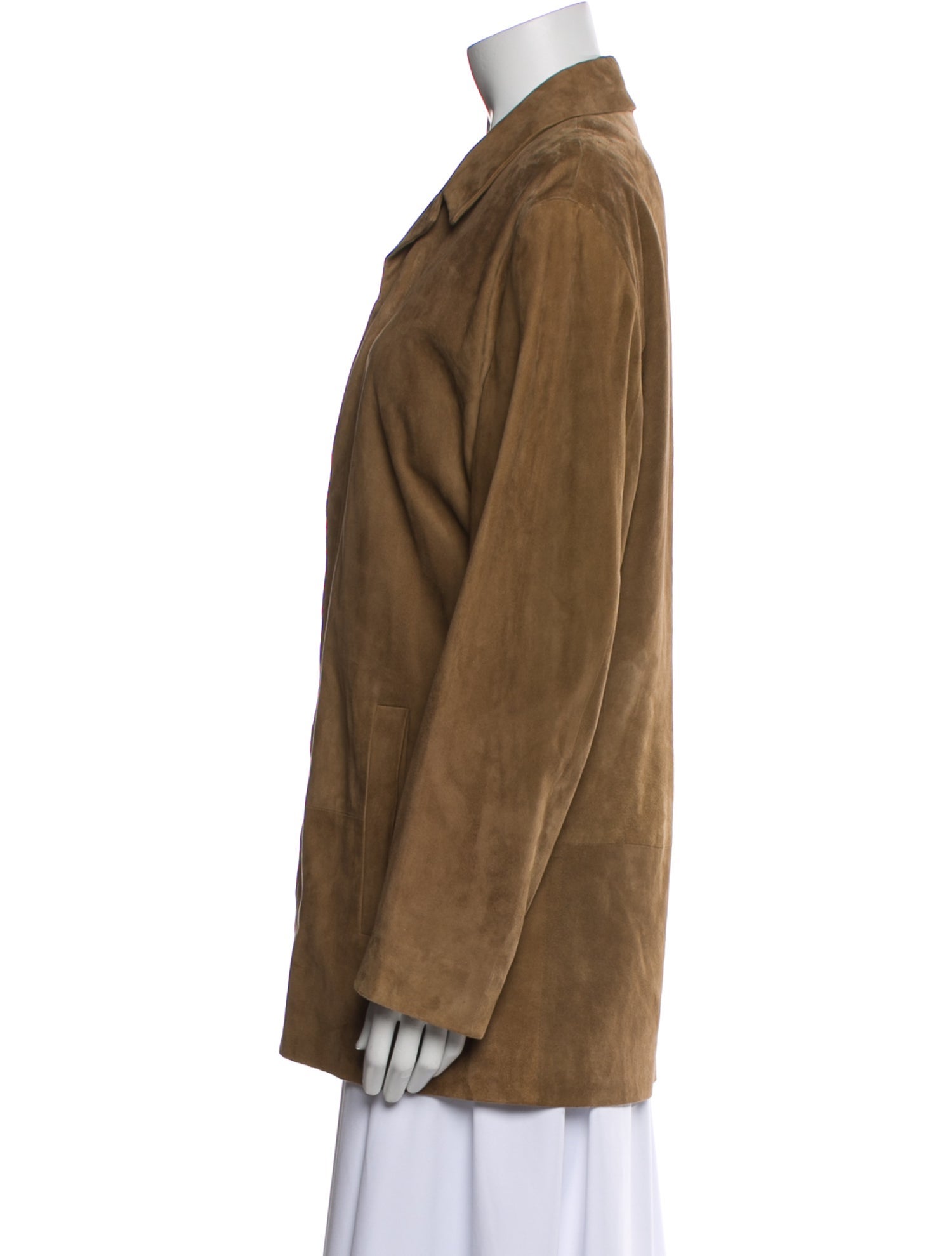 Calvin Klein Collection Vintage Suede Jacket