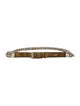 Calvin Klein Collection Skinny Leather Waist Belt