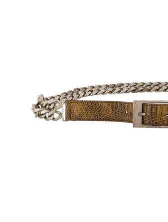 Calvin Klein Collection Skinny Leather Waist Belt