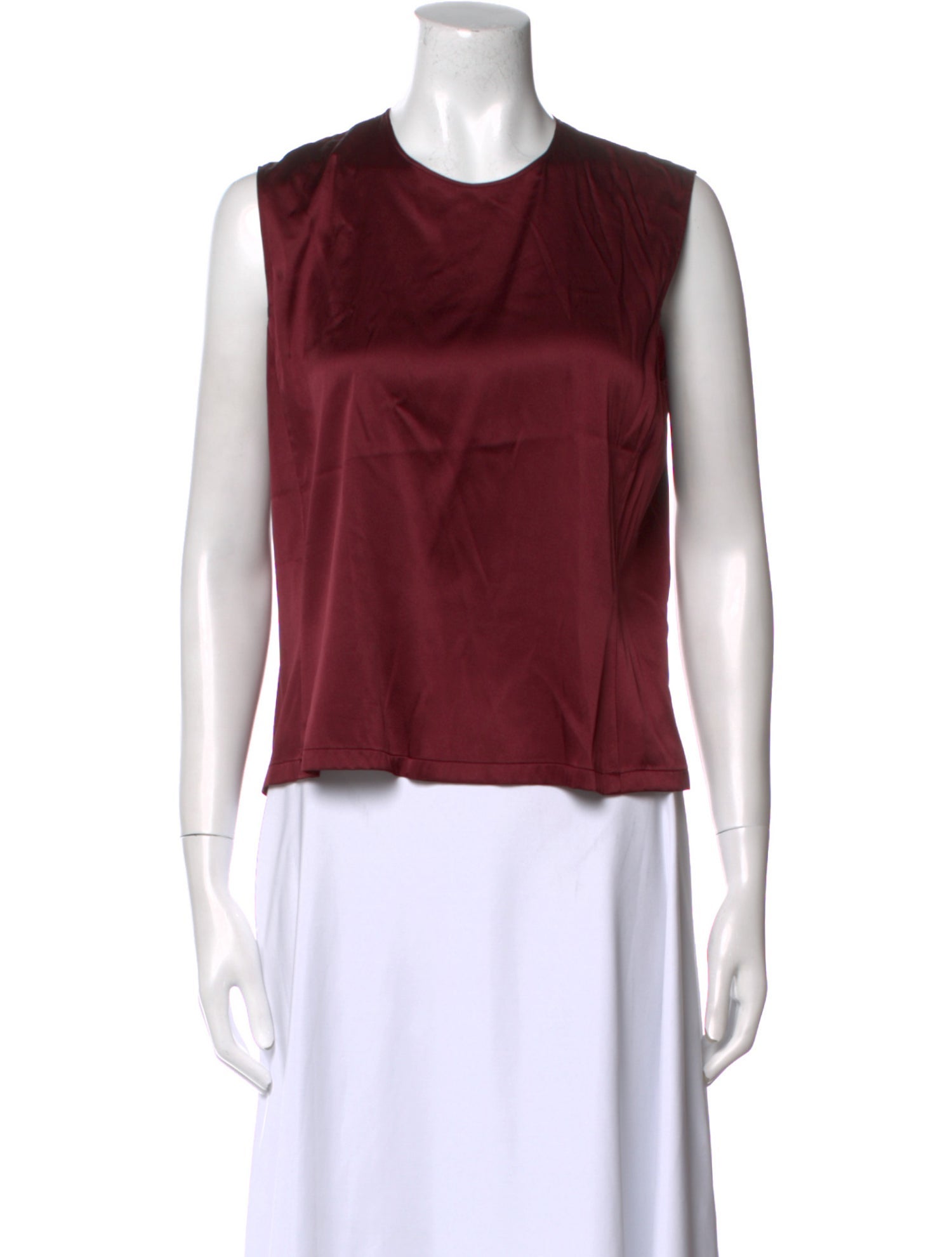 Calvin Klein Collection Vintage Silk Top