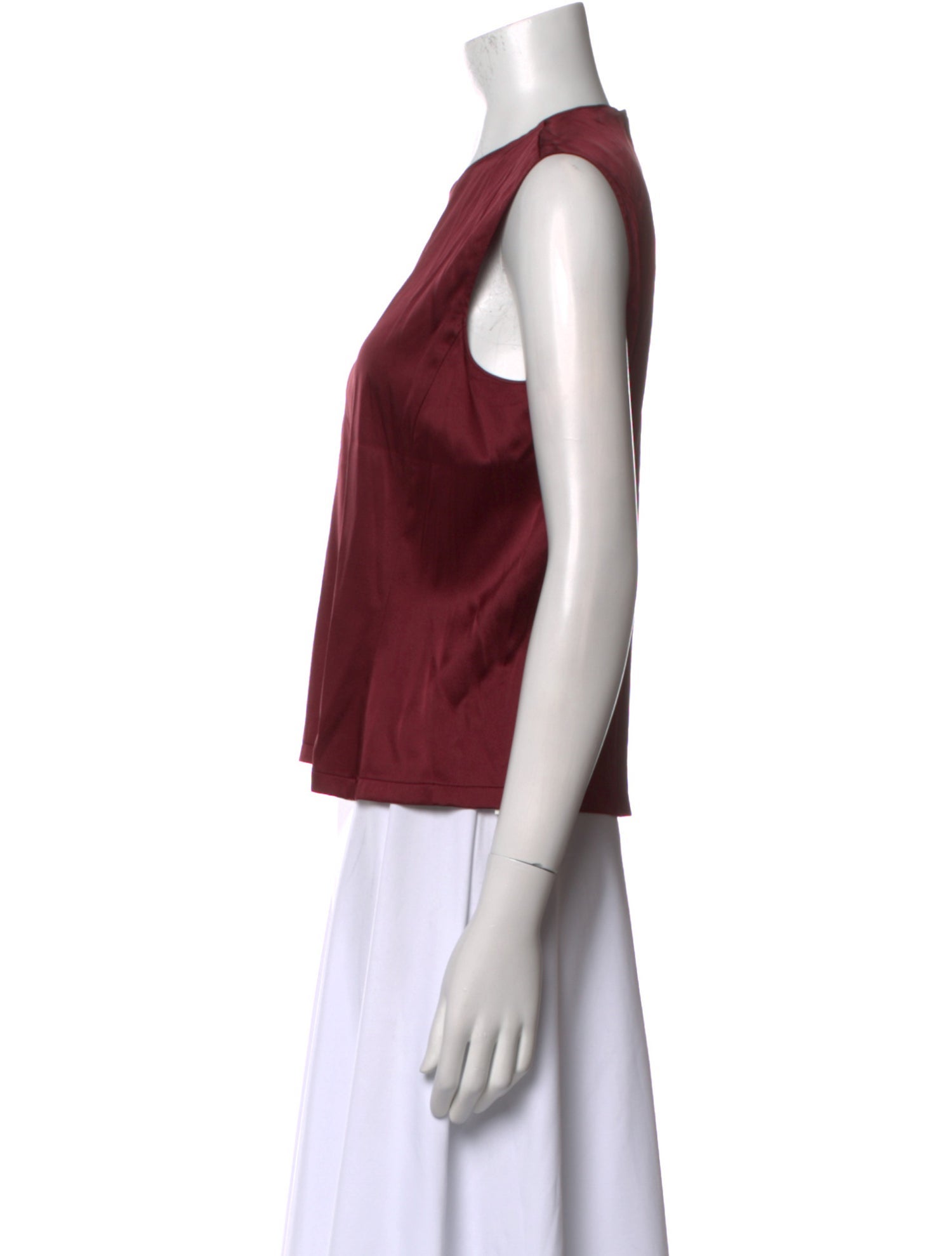 Calvin Klein Collection Vintage Silk Top