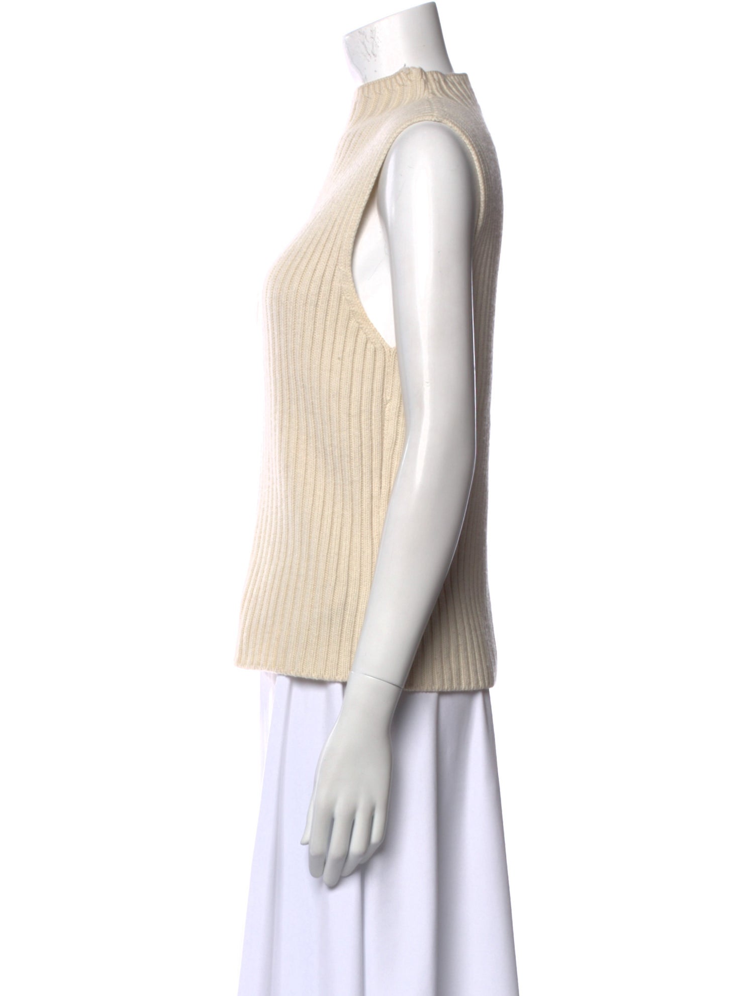 Calvin Klein Collection Merino Wool Mock Neck Sweater