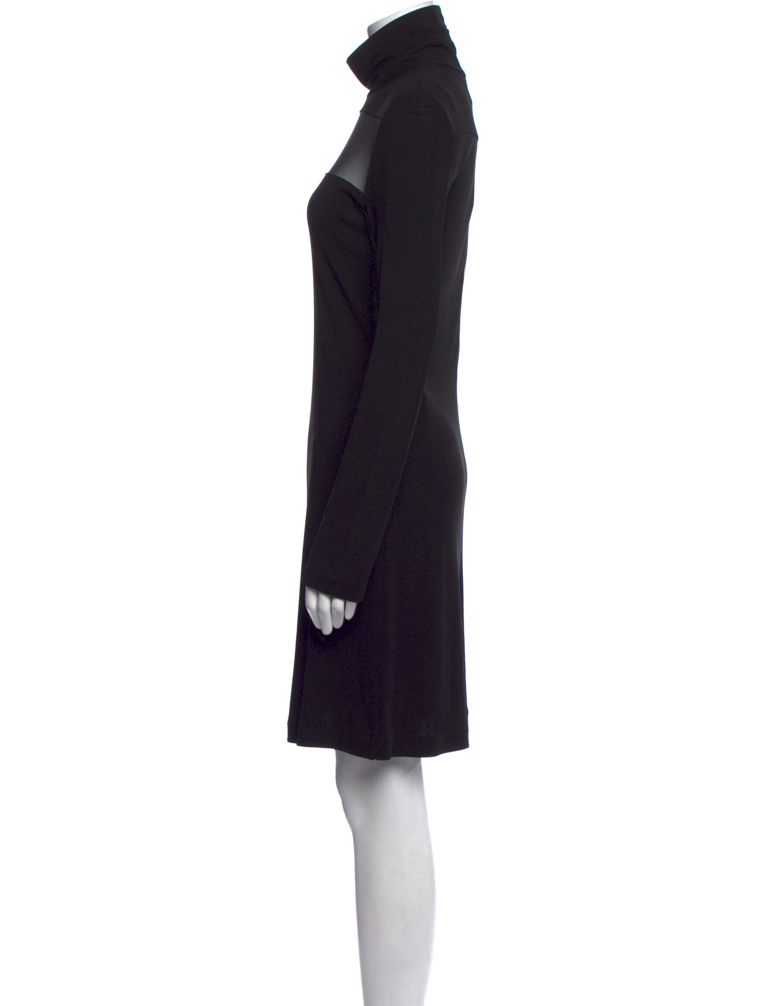 black with rose gold dress Embellished Straight-Neck Maxi Dress in Black Gold Foil - 2